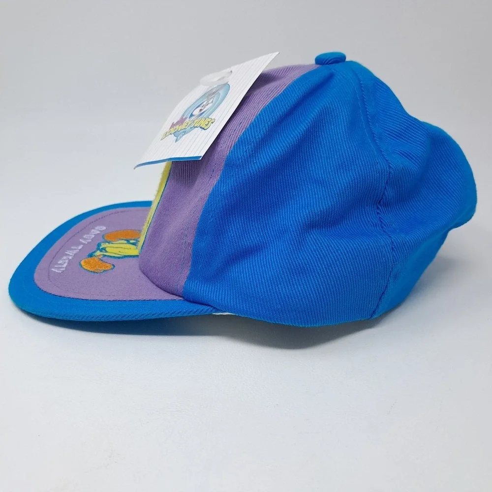 Vintage 1998 Baby Looney Tunes Tweety Bird Toddler Hat Cap Elastic Back NWT 90s
